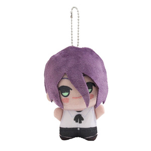 4 Design New <b>Anime</b> Cartoon Chaiaw Q-Version Plush <b>Keychains</b> with Cute Denji and Reze Stuffed Dolls and Metal Chains Wholesale - Product Image 5