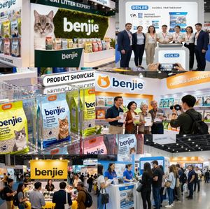 Fournisseur OEM BENJIE 10kg Boules de litière en bentonite de sodium, sans poussière, à forte agglomération, écologiques, anti-odeurs, nettoyage facile, qualité supérieure - Product Image 5