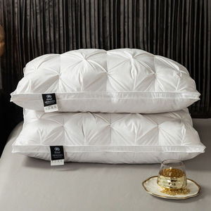 Collection d'hôtels Textile de maison Oreillers en plumes de <span class=keywords><strong>canard</strong></span> 50*50cm <span class=keywords><strong>Oreiller</strong></span> en <span class=keywords><strong>duvet</strong></span> Oreillers de conception d'<span class=keywords><strong>oie</strong></span> - Product Image 3