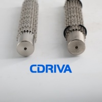 Polea de sincronización de acero inoxidable personalizada con eje moleteado y brida, multifunción, OEM, para maquinaria industrial