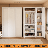 Armoire moderne autoportante en acier, gain de place, écologique, avec portes coulissantes, armoire supérieure amovible et tiroirs DIY pour petits espaces de repas
