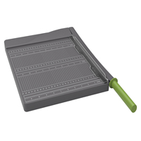 Guillotina Manual Premium para Papel A4 de 12 Pulgadas con Cuchilla Autoafilable (GL410P)