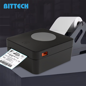 <span class=keywords><strong>Imprimante</strong></span> d'étiquettes thermiques 4 pouces avec connectivité USB, Bluetooth et Wi-Fi pour les étiquettes de colis, les étiquettes de prix, les emballages et les expéditions en entrepôt et en commerce de détail - Product Image 3