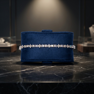 Bracelet Tennis Moissanite 5mm Plaqué Or 18K Argent 925 Style Hip-hop Certifié GRA pour Homme - Product Image 5