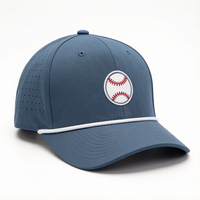 Produttore di Cappelli OEM/ODM, Cappellini da Baseball Personalizzati a 6 Pannelli, Cappelli con Ricamo 3D, Cappellini da Baseball Perforati al Laser