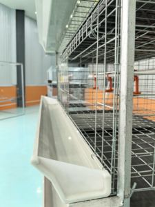 Buona qualità Broiler pollaio H tipo 60/80 uccelli animale avicolo sistema di allevamento zincato batteria polli gabbie per polli - Product Image 6