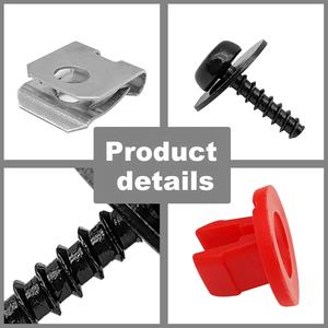 30 Piezas de Tornillos Autorroscantes Antideslizantes M5, Tuercas en U, Sujetadores Automotrices, Venta al por Mayor - Product Image 3