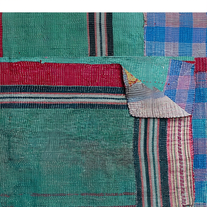 Kantha เย็บปะติด bengali gudri แบบวินเทจ - Product Image 1