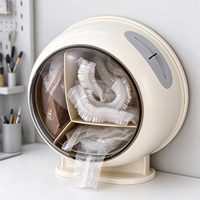 Nouveau Distributeur Mural Multifonctionnel pour Cuisine, Boîte de Rangement pour Films Alimentaires, Gants Jetables et Sacs de Conservation des Aliments