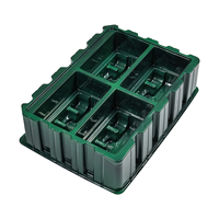 Composants électroniques TPU + ABS de haute qualité emballant le plateau de stockage de plateau ESD plateau en plastique antistatique