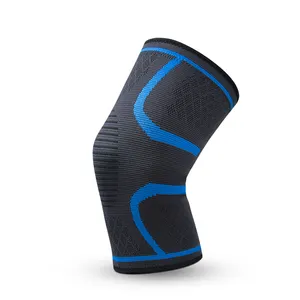 Hot Sale Men and Women Compression Knee Sleeve Non-slip Elastic Knee Protector Knee Brace Support