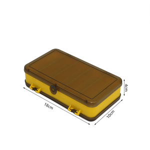 Boîte de rangement pour leurres de pêche à double face, multi-compartiments, boîte de rangement pour leurres de pêche, boîte de rangement pour appâts de pêche, boîte de rangement pour matériel de pêche - Product Image 4