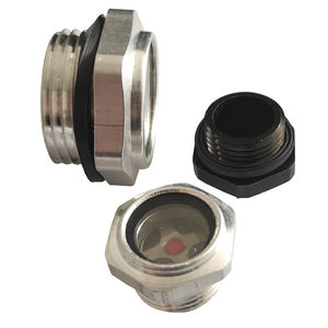 Уровень масляного уровня, стеклянный индикатор уровня, нажимной фитинг, воздушный компрессор с шестигранной резьбой, зеркало наблюдения уровня масла - Product Image 2