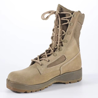 Bottes de désert en daim personnalisées, pointures 39-46, chaussures de sport, vert camouflage coyote, bottes de randonnée dans le désert