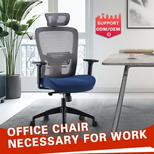 Modern Office Luxury Silla De Bureau Ergonomic Swivel Computer Desk Mesh Office Chair For Executive And Home