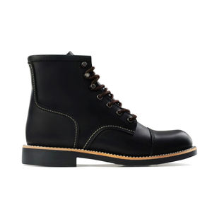 Bottes en cuir pour hommes avec semelle extérieure en caoutchouc, fabrication Goodyear Welt et logo personnalisé, soutien de l'usine, bottes Chukka, bottes de sécurité - Product Image 1
