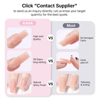 Polygel constructeur de haute qualité, liquide, paillettes rapide, pour kit de polygel, étiquette privée, OEM, g