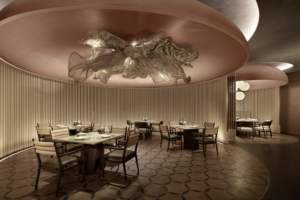 Meubles de restaurant, de salon et de bar extérieurs durables en bois massif de luxe avec un design moderne - Product Image 2