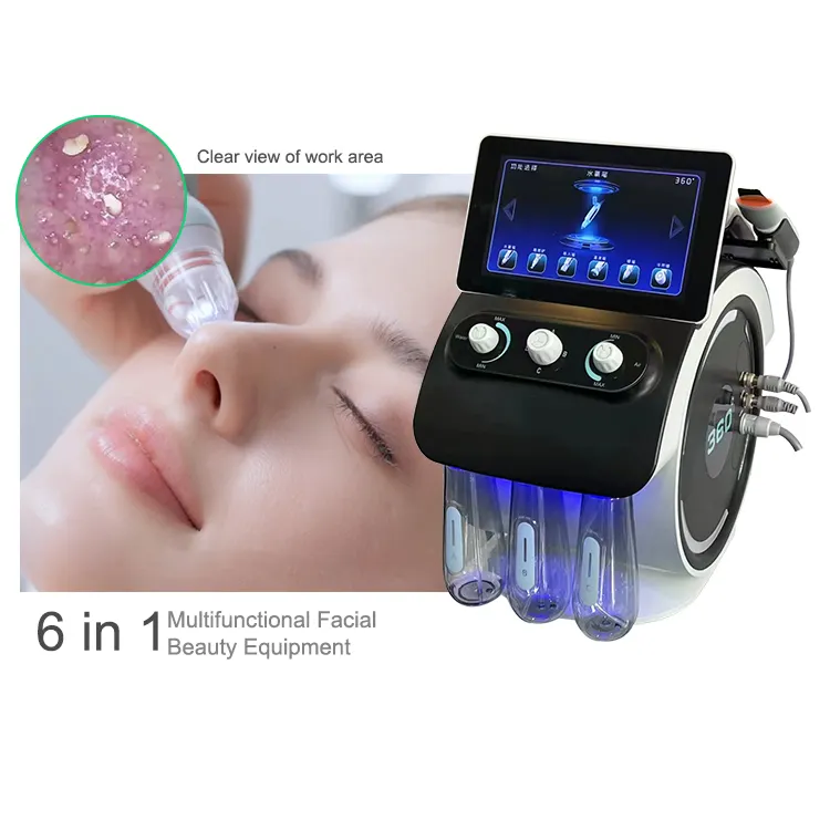 Hydro Microdermabrasion Oxygen Peeling Microdermabrasion Facial Cleaning Face Skin Care Facial Wrinkle RemovalMachine