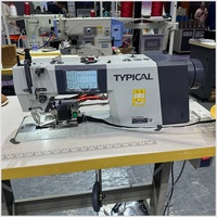 Machine à coudre numérique à plat GC0332A pour matériaux de moyenne épaisseur, alimentation supérieure et inférieure, machine à coudre numérique