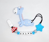 Perle de lettre blanche de 12mm de haute qualité, Alphabet anglais, perles à mâcher en Silicone, jouets de dentition pour bébé, pendentif bricolage