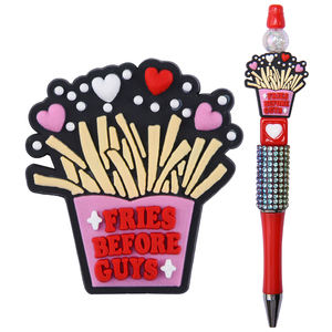 Venta al por mayor personalización Taylor Bunny <span class=keywords><strong>Karol</strong></span> <span class=keywords><strong>G</strong></span> Selena bolígrafos encantos decoración equipo de fútbol Hawaiano <span class=keywords><strong>Punto</strong></span> focal cuentas de silicona - Product Image 3