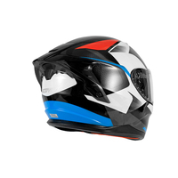 Casque de moto intégral personnalisé en ABS, double visière, certifié ECE R22.06, modulaire, acceptant les commandes OEM - Vente chaude