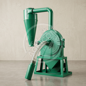 Molino Pulverizador de Disco Dentado 100-3500kg/h, Máquina de Molienda Multiusos de Acero al Carbono Duradero, Finesse Ajustable, Fácil de Usar - Product Image 2