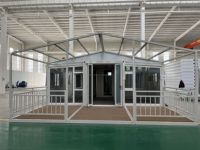 Skyacross - Maisons modulaires de luxe en bois de style moderne, petites maisons préfabriquées, maisons conteneurs temporaires