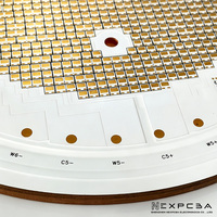 Fabricant de PCB à base de cuivre, noyau métallique personnalisé, épaisseur 5,6 mm, cuivre 3 oz, masque blanc