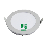 Panneau rond mince de plafonnier de LED pour les salles intérieures modernes et les besoins généraux d'éclairage