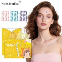 Lot de 40 patchs hydrocolloïdes XL pour l'acné, autocollants de traitement des boutons, grands couvre-imperfections imperméables, pack familial