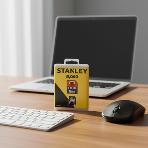 Grapas Tipo A Stanley de 6 mm con Recubrimiento de Zinc, Paquete de 5000 Unidades - Product Image 3