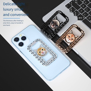 Máy tính để bàn lười biếng khung đa chức năng dễ thương trở lại thanh gấp kim loại vòng khóa xe khung điện thoại bán buôn - Product Image 2