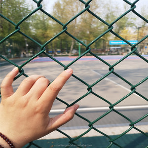 Clôture de stade en PVC galvanisé, écologique, facile à assembler, filet de <span class=keywords><strong>cage</strong></span> de football avec mailles en forme de diamant pour une utilisation sur les terrains de football de <span class=keywords><strong>jardin</strong></span> - Product Image 5