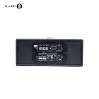 Caisson de basses actif VK Pioneer 6 pouces, subwoofer fin, bobine simple, DC 12V, 4 ohms, sous le siège, audio de voiture
