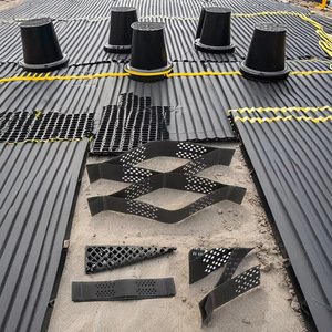 Géocellules pour le renforcement et la stabilisation des fonds de voies ferrées, des ponts et des barrages de Zixi - Product Image 1