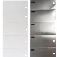 Étiquette en acier de haute qualité 1000C, résistante à la chaleur, aux acides et aux alcalis, pour billettes d'acier, usine sidérurgique, étiquette en acier durable