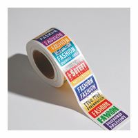 Étiquettes de rouleau d'impression de logo en vinyle d'autocollant de code à barres de coquille d'oeuf auto-adhésives permanentes bon marché
