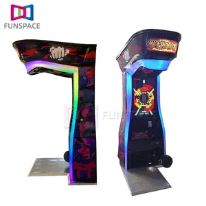 Funspace Video Music Boxing Machine 2 Kicking And Punching Boxing Redemption Arcade Games Punch Amusement Sport Game Machine