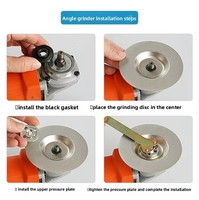 Disque de meuleuse d'angle en forme de bol de qualité industrielle pour polir les carreaux de verre, coupe directe en usine, OEM