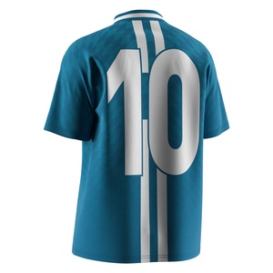 เสื้อฟุตบอลปักลาย ออกแบบด้วยปกคอวี และผ้าที่ระบายอากาศได้ดี เหมาะสำหรับการแข่งขันบนสนาม - Product Image 6