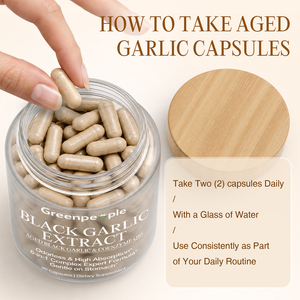 Capsules d'huile d'<span class=keywords><strong>ail</strong></span> <span class=keywords><strong>noir</strong></span> 100% naturel et inodore, marque privée GP OEM/OBM, complément alimentaire pour adultes, soutien cardiaque et immunitaire, vente en gros - Product Image 5