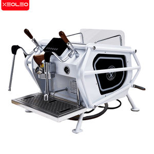 Xeoleo thương mại một đầu 1 + 4L nồi hơi kép pha cà phê 3000W Máy pha cà phê Espresso 9bar bơm quay Máy pha cà phê tự động - Product Image 5