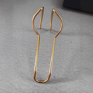 Aluminum Wire Pipe Holder Straight Type Gold Silver Black Metal Frame For Smoking Pipes - Product Image 4