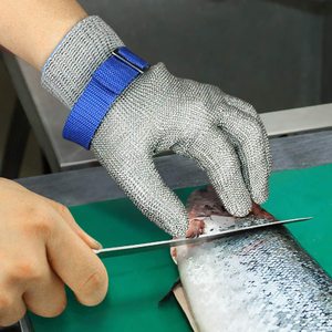 Di alta qualità in acciaio inox maglia metallica taglio di sicurezza pugnalata resistente guanti da macellaio, guantes de <span class=keywords><strong>carnicero</strong></span> - Product Image 3