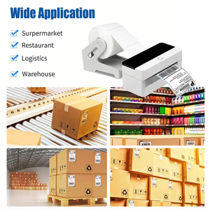 Imprimante d'étiquettes thermiques sans fil OEM mini 4x6 à faible coût, vente directe usine, pour étiquettes d'expédition et codes-barres - Product Image 6