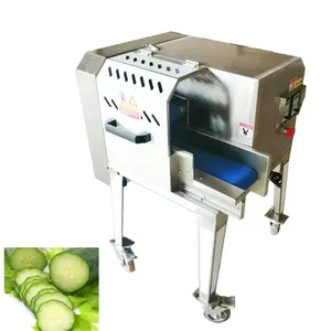 Leaf Vegetable Rhizome Slicing And Shredding Machine Supply Of Cucumber Slicing Machine Equipment