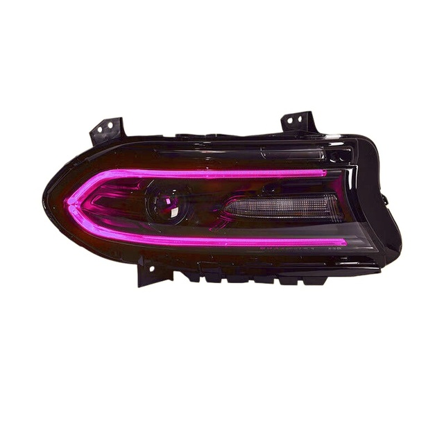 Car Headlight Assembly, Modified and Upgraded LED Headlights for Dodge Mustang 2015-2019