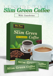 Poudre de café vert minceur instantanée de qualité supérieure, marque privée, contrôle du poids, 180g, pour adultes, OEM/ODM - Product Image 2